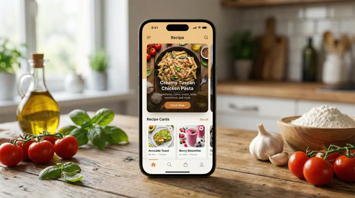 黑椒盖饭 - 移动端APP界面展示